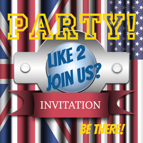 Uitnodiging voor een actief feest